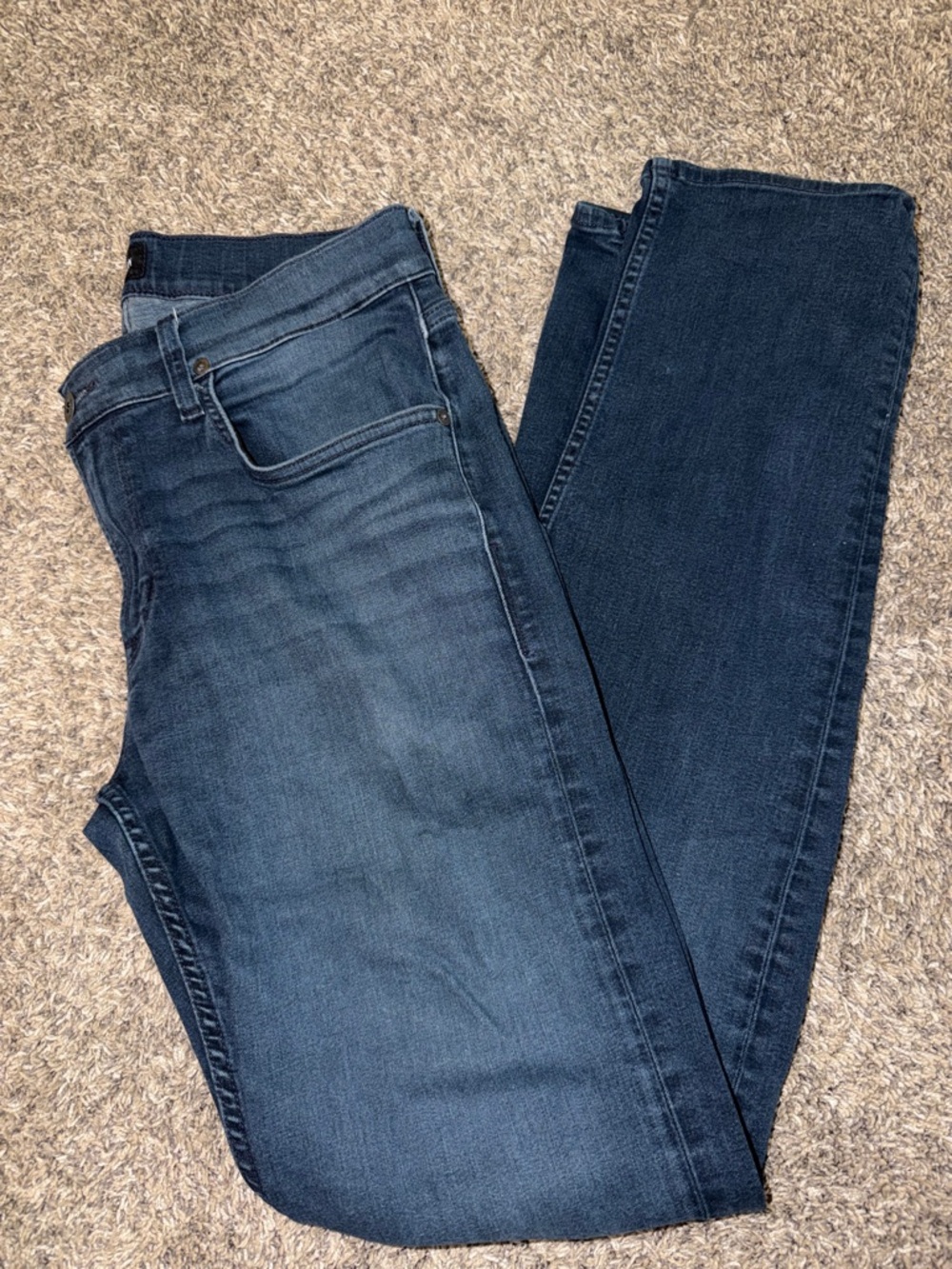 Hudson Blake slim straight dark blue